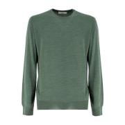 Mauro Ottaviani Elegant Crew Neck Sweater Green, Herr