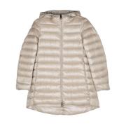 Herno Vinterjackor Chantilly Stil Beige, Dam