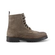 Duca di Morrone Suede Taupe Herr Ankelboots Brown, Herr