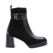 Hispanitas Stiliga Ankelboots Soter Black, Dam