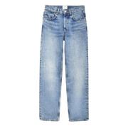 Anine Bing Vintage Indigo Benson Jeans Blue, Dam