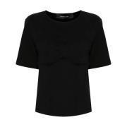 Federica Tosi T-Shirt Kollektion Black, Dam