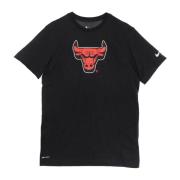 Nike Chicago Bulls Basketboll T-shirt Black, Herr