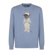 Polo Ralph Lauren Långärmad Pullover Sweaters Blue, Herr