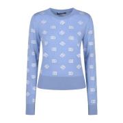 Dolce & Gabbana Stiliga Sweaters Blue, Dam