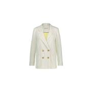 FABIENNE CHAPOT Roger Striped Blazer Multicolor, Dam