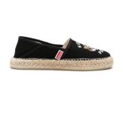 Kenzo Svarta Espadrillos Damskor Black, Dam