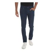 Fay Stiliga Denim Jeans Blue, Herr