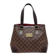 Louis Vuitton Vintage Pre-owned Canvas louis-vuitton-vskor Brown, Dam