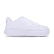 Nike Vit Court Vision Låg Sneaker White, Dam