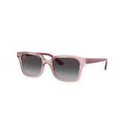 Ray-Ban Junior Solglasögon Transparent Rosa Ljusgrå Pink, Unisex