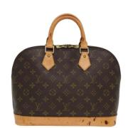 Louis Vuitton Vintage Pre-owned Canvas louis-vuitton-vskor Brown, Dam