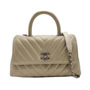 Chanel Vintage Pre-owned Laeder chanel-vskor Gray, Dam