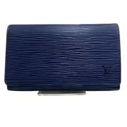 Louis Vuitton Vintage Pre-owned Laeder plnbcker Blue, Unisex