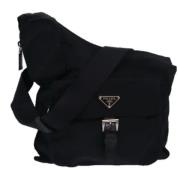 Prada Vintage Pre-owned Tyg prada-vskor Black, Dam