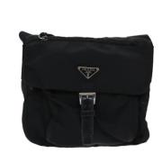 Prada Vintage Pre-owned Tyg prada-vskor Black, Dam