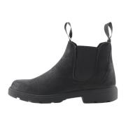 Nature Footwear Svart Nubuck Elastisk Boot Black, Dam