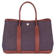 Hermès Vintage Pre-owned Tyg totevskor Brown, Dam