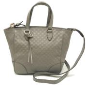 Gucci Vintage Pre-owned Laeder gucci-vskor Gray, Dam