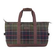 Barbour Klassisk Tartan Ullväska Green, Unisex