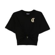 Just Cavalli Svarta T-shirts & Polos för kvinnor Black, Dam