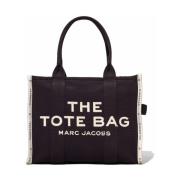 Marc Jacobs Jacquard Stor Toteväska Black, Dam