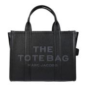 Marc Jacobs Läder Shopper Väska Black, Dam