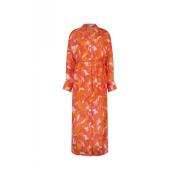 FABIENNE CHAPOT Denis Dress Orange, Dam