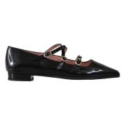 Pretty Ballerinas Elegant Clementine Skor med Justerbara Remmar Black,...