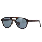 Moncler Solglasögon Ml0020 05V Blå Havana Brown, Unisex