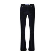 Jacob Cohën Slim Fit Cordbyxor 5-ficksmodell Blue, Herr