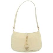 Prada Vintage Pre-owned Tyg prada-vskor Beige, Dam