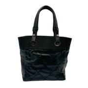 Chanel Vintage Pre-owned Canvas totevskor Black, Dam