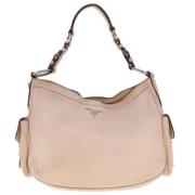 Prada Vintage Pre-owned Laeder prada-vskor Beige, Dam