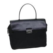 Prada Vintage Pre-owned Canvas prada-vskor Black, Dam