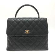 Chanel Vintage Pre-owned Laeder chanel-vskor Black, Dam