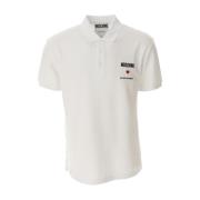 Moschino Kärlek Förtroende Polo White, Herr