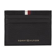 Tommy Hilfiger Svart Korthållare Plånbok Black, Herr