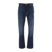 Palm Angels Klassiska Denim Jeans Blue, Herr