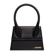 Jacquemus Chiquito Läder Väska Black, Dam