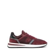 Philippe Model Burgundy Suede Sneaker Red, Herr