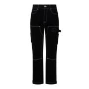 Amiri Svarta arbetskläder jeans Black, Herr