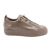 Paul Green Rataplan Sneaker Beige, Dam