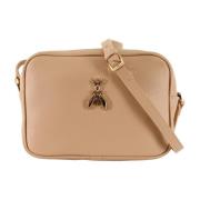 Patrizia Pepe Stilren Crossbody Väska Beige, Dam