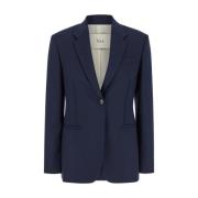 Tela Stiliga Blazer Jackor Blue, Dam