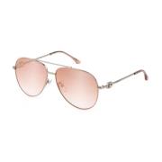 Twinset Aviator solglasögon med strass Gray, Dam