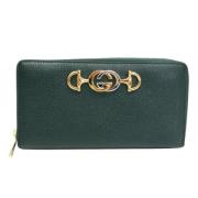 Gucci Vintage Pre-owned Laeder plnbcker Green, Dam