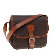 Celine Vintage Pre-owned Canvas celine-vskor Brown, Dam