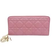 Dior Vintage Pre-owned Laeder plnbcker Pink, Dam