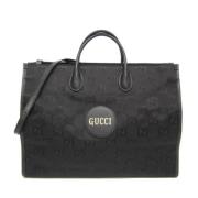 Gucci Vintage Pre-owned Canvas gucci-vskor Black, Dam